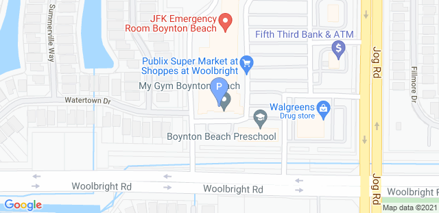 Map to Purple Dragon Karate, Boynton Beach, FL Branch